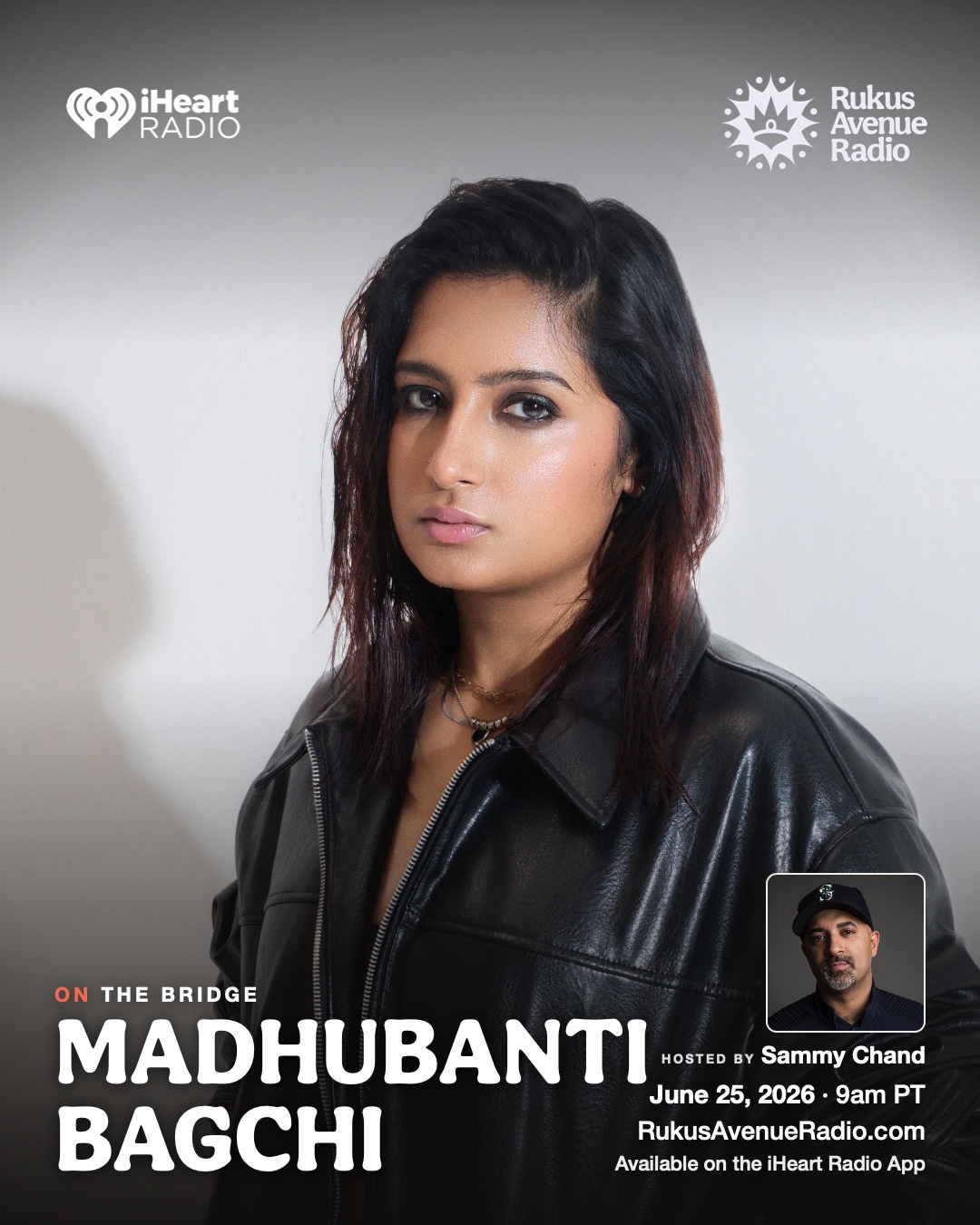 Madhubanti Bagchi on The Bridge — Thursday June 25, 2026 · 9 AM PT · hosted by Sammy Chand