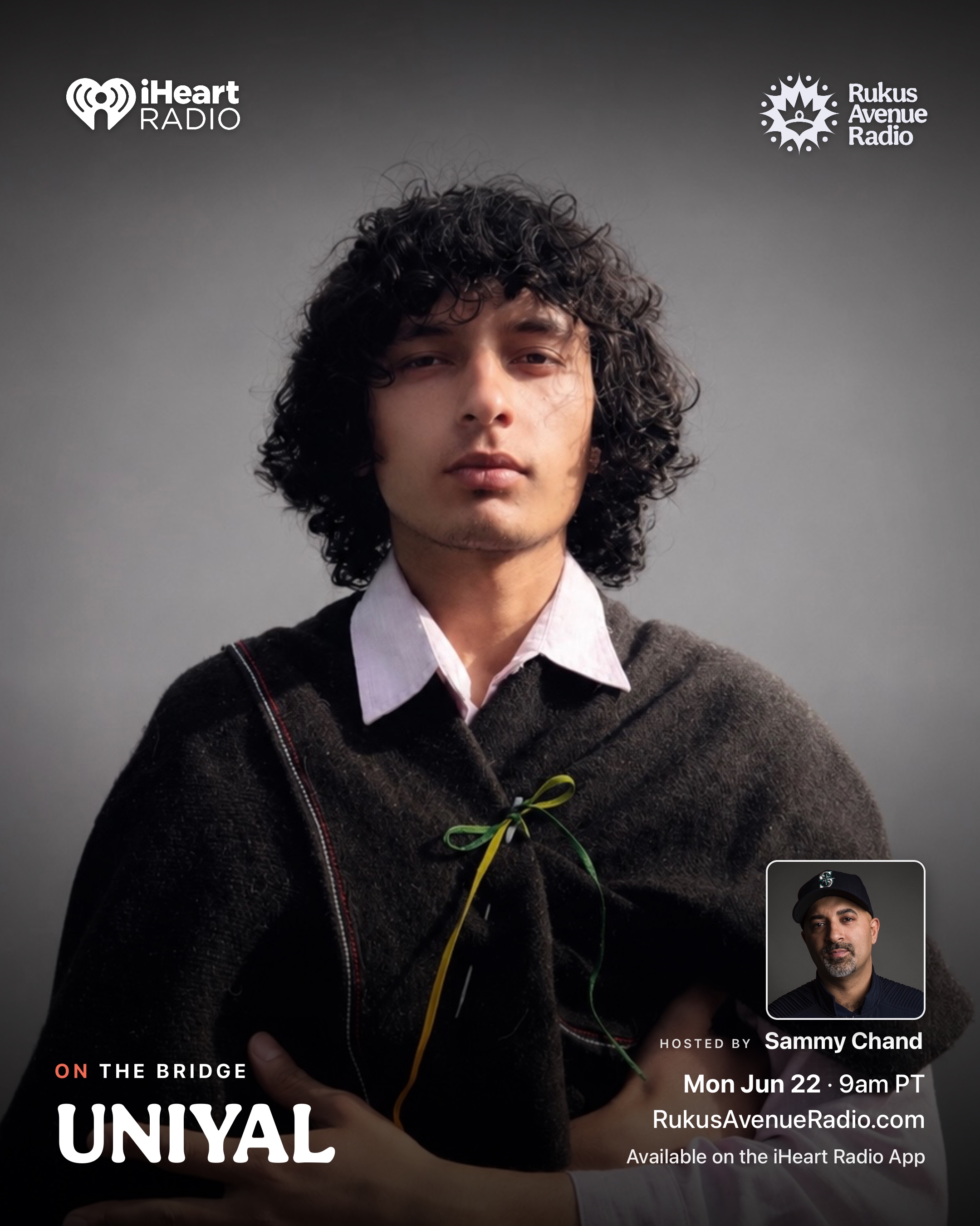 Uniyal on The Bridge — Monday June 22 · 9 AM PT · hosted by Sammy Chand