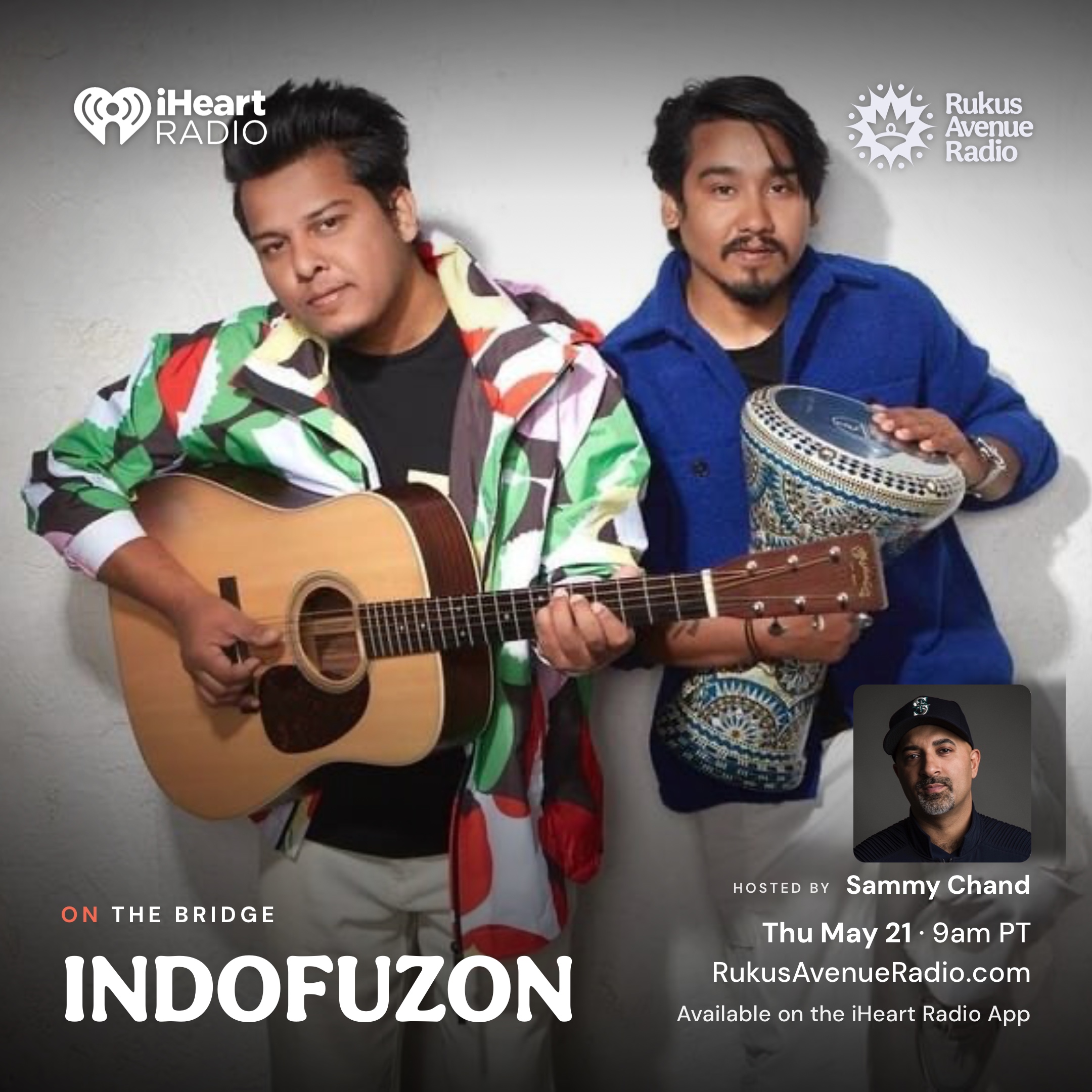 Indofuzon on The Bridge — Thursday 9 AM PT