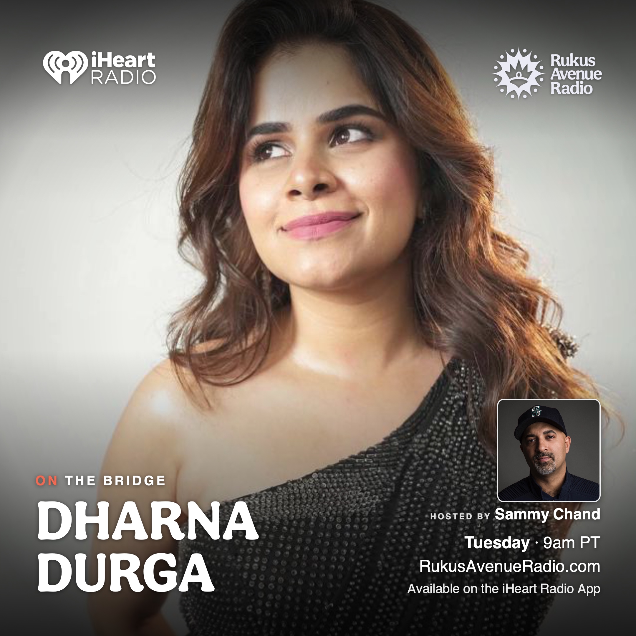 Dharna Durga on The Bridge — Tuesday 9 AM PT