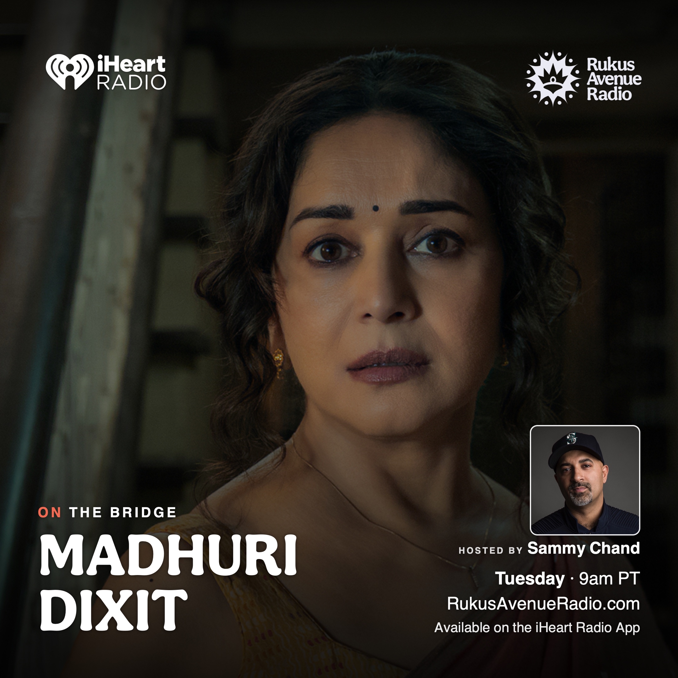 Madhuri Dixit on The Bridge — Tuesday 9 AM PT