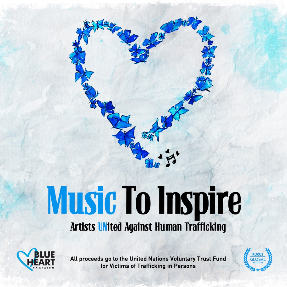 Music To Inspire — Artists UNited Against Human Trafficking