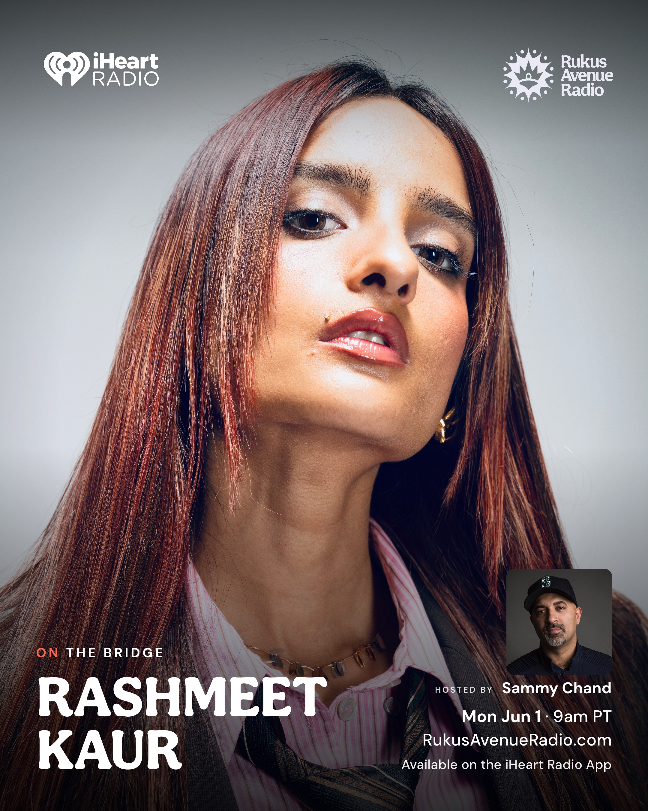 Rashmeet Kaur on The Bridge — Mon 1 Jun, 9 AM PT · Live