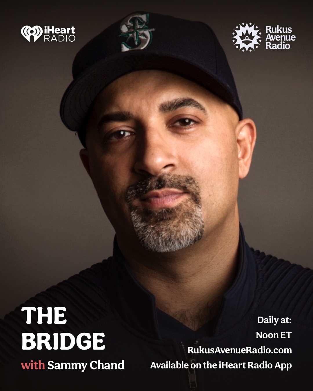The Bridge with Sammy Chand — daily at Noon ET on RukusAvenueRadio.com and the iHeartRadio app