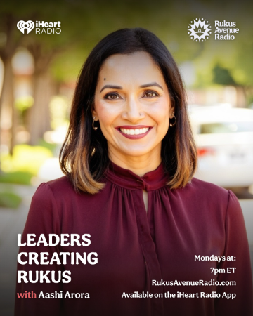 Leaders Creating Rukus with Aashi Arora — Mondays 7pm ET